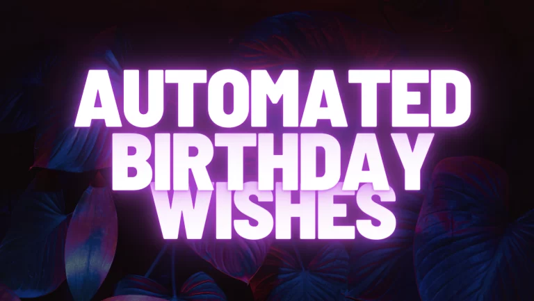 AUTOMATED BIRTHDAY WISHES SHORTCUT FREE FOR IOS14,15,16 AND 17